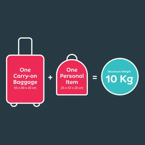 Air Arabia Flotte Gepäck & Service